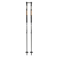 Adjustable Carbon Fiber Telescopic Ski Poles - Lightweight Double Plate Ski Sticks