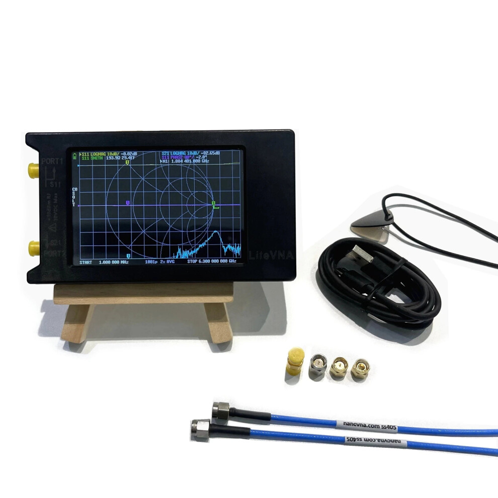 Advanced Tinyvna Litevna Vector Network Analyzer With 50Khz-6.3Ghz Range & 4 Display For Hf/Vhf/Uhf Antenna Testing 726084324091