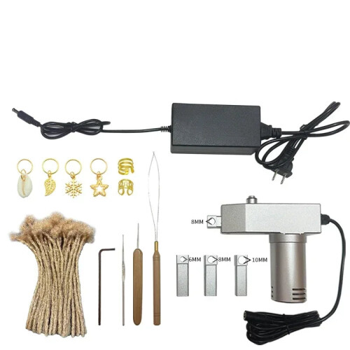 Portable Automatic Dreadlocks Maker with Multi-Tool Kit for Fast & Easy DIY Locs