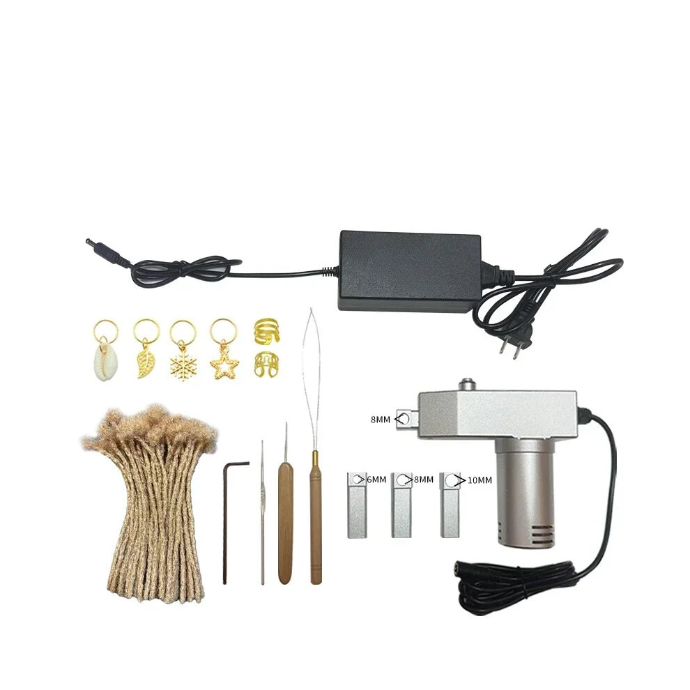 Portable Automatic Dreadlocks Maker with Multi-Tool Kit for Fast & Easy DIY Locs
