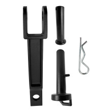 Heavy-Duty Single Tow Hook for Peterbilt & Kenworth with Pull Pin A65 6008 & Frame Pin A65 6007