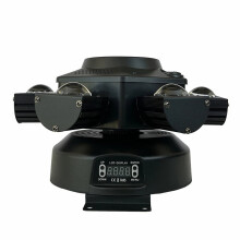 10x10W RGBW LED Moving Head Beam Light with DMX Control & RG Laser Strobe for Disco Parties