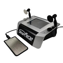 Indiba Smart Tecar 448kHz Physiotherapy Diathermy Machine for Facial Anti-Aging, Slimming, Fat Elimination, and Pain Relief Massage