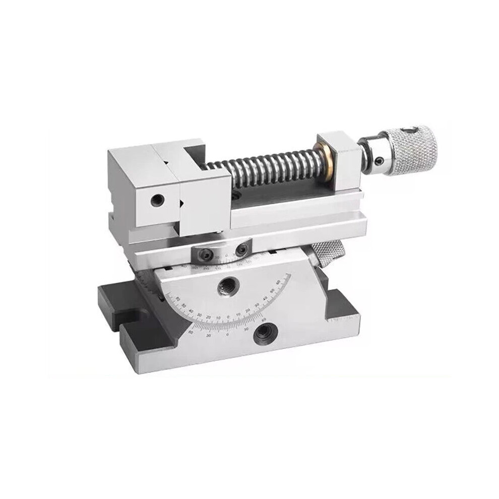 Precision 2-Inch Adjustable Angle Grinder Vise With High-Precision Sine Slope Screw Tool 744759695468