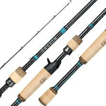 Winscraft Ultra-Light Fuji Spinning Fishing Rod - 1.98m Carbon Casting Rod for Mandarin Fish & Perch, Super Fast Adjustment