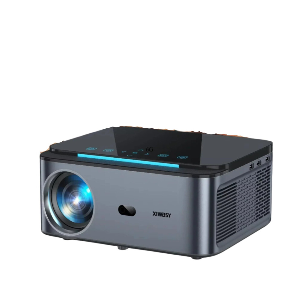 Xiwbsy 25000 Lumens 4K Smart Android Projector With Wifi6 & Auto Focus - 1080P Full Hd Home Theater Global Version 744110205947