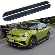 Premium Customized Logo Car Side Step Pedals for ID.4 X 2022 - Thickened Aluminum Alloy Running Boards