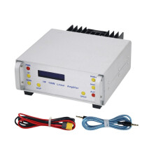 150W HF Linear Amplifier 1.8-30MHz with High-Temperature & High SWR Protection for Ham Radio