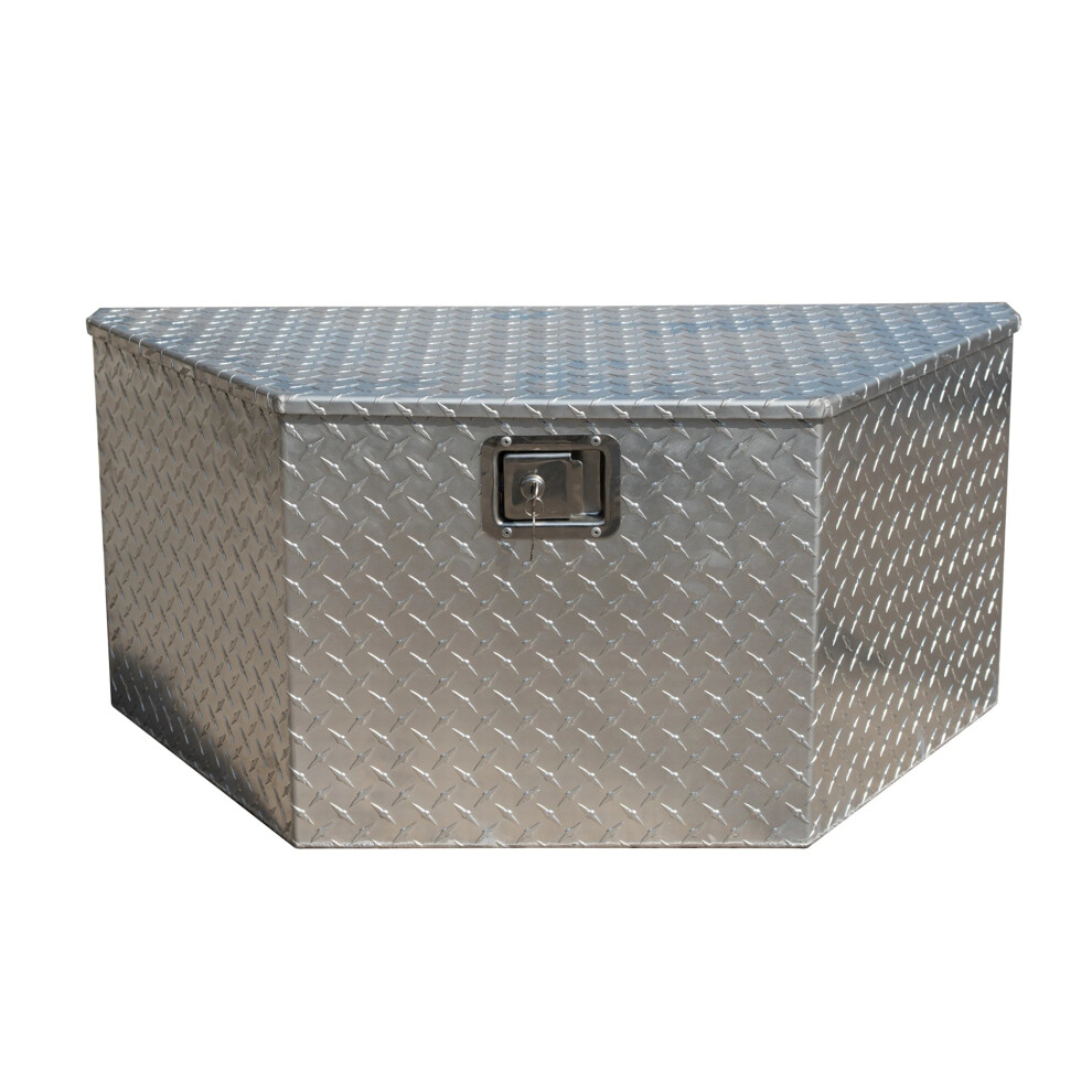 Heavy-Duty Aluminum Alloy Truck Toolbox With Locking Lid 313045814854