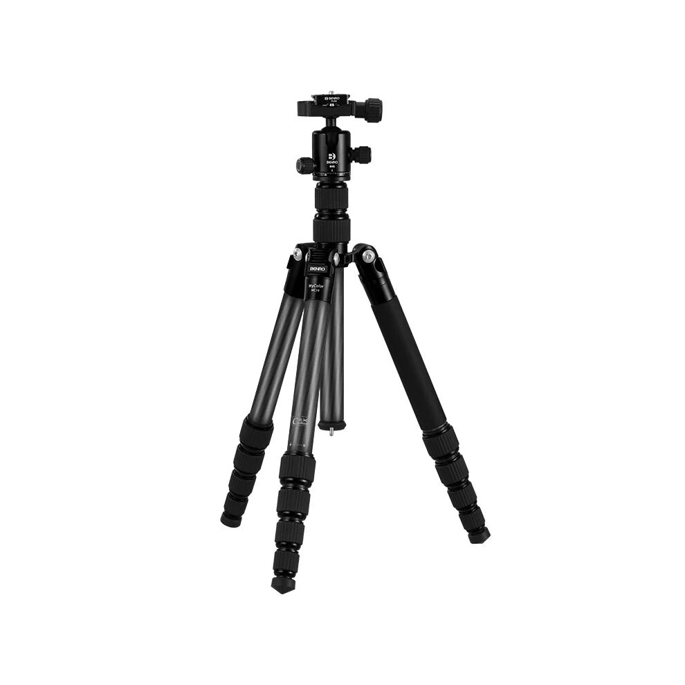 Benro Mc19 Carbon Fiber Tripod For Slr Cameras - Professional Portable Monopod & Photography Bracket 744110336887