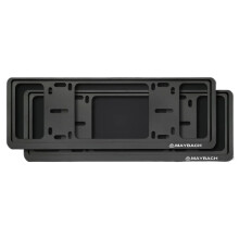 Premium High-Grade Aluminum Alloy License Plate Holder Frame for S-Class S480/S450/S500 & GLS600