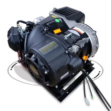 WhisperTech 6kW Dual Cooling Electric Vehicle Range Extender: 48V/60V/72V Silent Frequency Conversion Generator with Electric Start