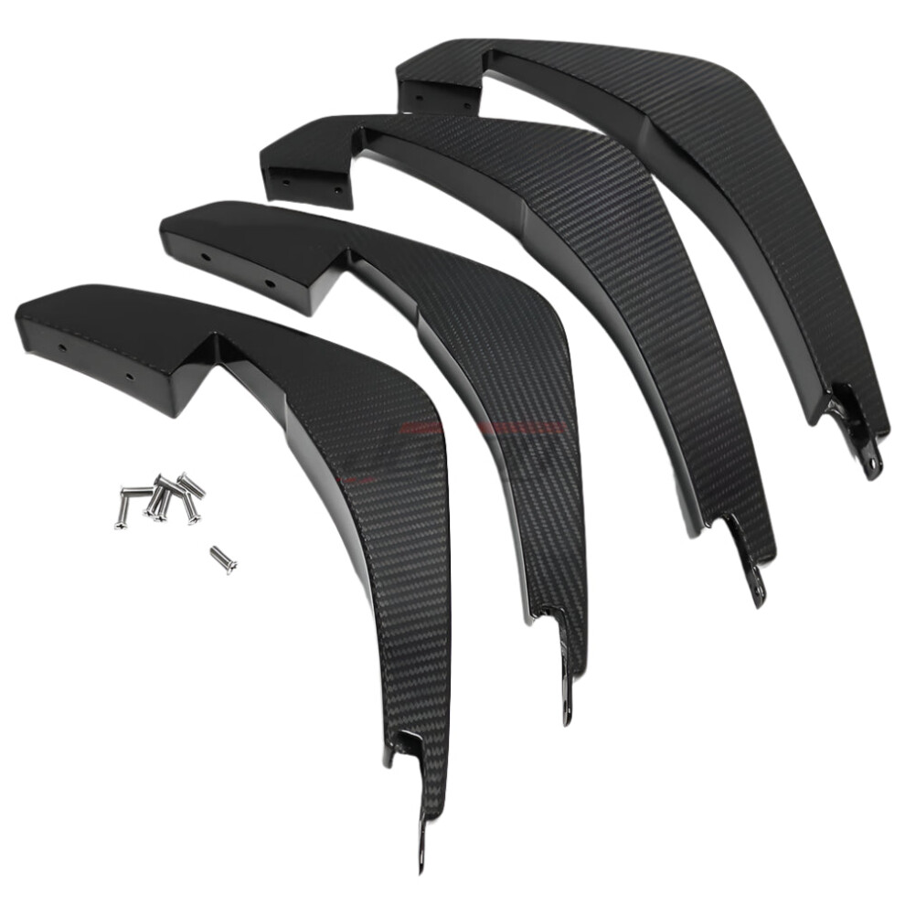 Carbon Fiber Rear Bumper Diffuser Spoiler Cover Trim For Corvette C8 Z51/Z06 (2020-2023) 7445023743757