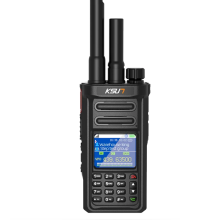 KSUT CT58 Dual Mode Long-Range Walkie Talkie Set - 500 km Communication Range, 2-Piece Mobile Intercom