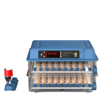 Compact Automatic Egg Incubator - Multi-Functional Roller Design for 36 to 256 Eggs