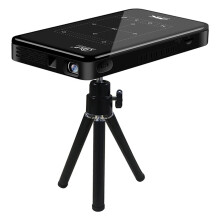 Portable DLP Mini Pocket Projector - Android 9.0, 2GB RAM, 32GB Storage, WiFi5, BT4.2, 4K HD LED Home Cinema Beamer