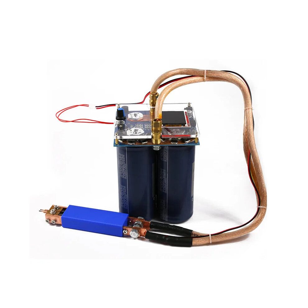 High-Power Adjustable Double Pulse Lithium Battery Spot Welder With Farad Capacitor - I For Household Welding 7445044760719