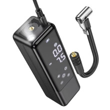 150PSI Portable Wired Car Air Compressor - Digital Tire Inflator with 45L/Min Output