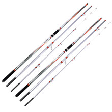 Premium 2-Piece High Carbon Fiber Surf Fishing Rod with Fuji Components - 4.2m, 3 Sections for Long Casting
