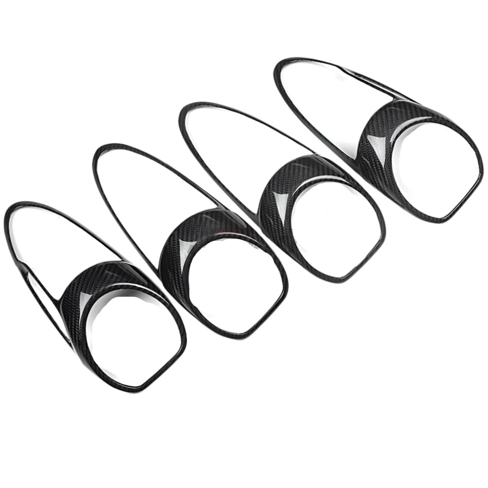 Porsche 718 Boxster/Cayman 982 Carbon Fiber Interior Air Vent Trim Set (2017-2021) 726084074286