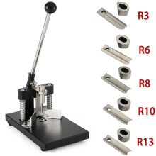 Heavy Duty Corner Rounder Cutter Machine with R3 R6 R8 R10 Dies for Printing & Packaging Industry