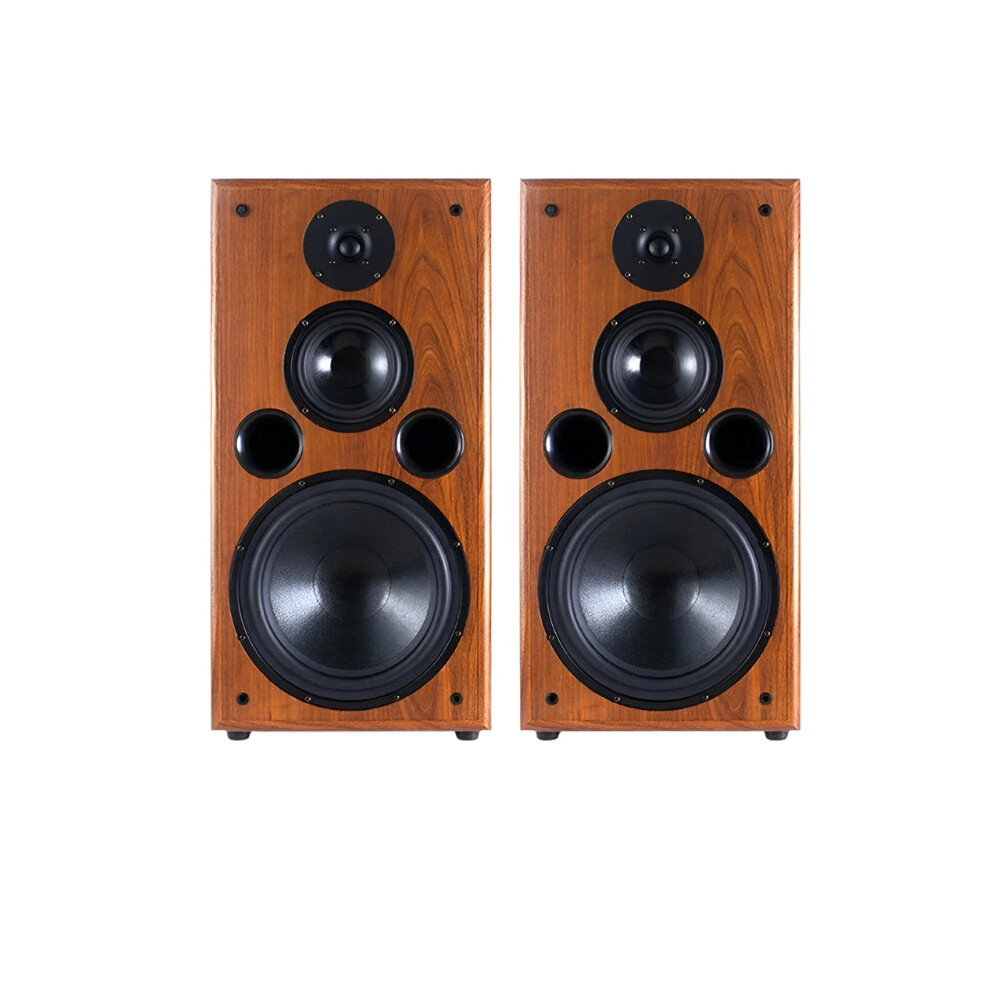 10 200W 8-Ohm Hifi Bookshelf Speaker With Silk Film Tweeter - High School Low Bass Monitor, Passive Sound Box 726084291935