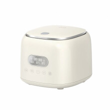 Compact Stainless Steel Rice Cooker with Soup Separation for 2-4 People, Coating-Free Design