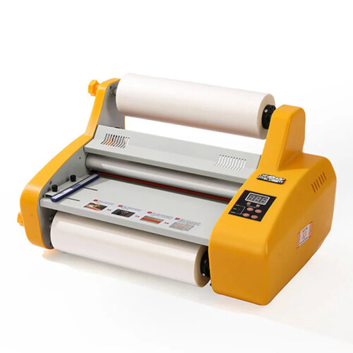 A2 Size 480mm Cold & Hot Laminating Machine - Updated FM4820 Model Hot Roll Laminator