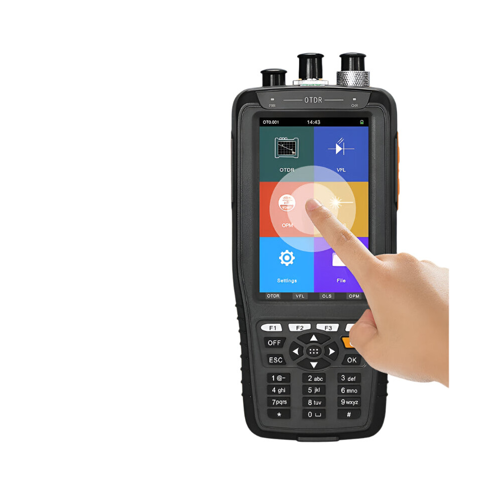 Smart Otdr Optical Time Domain Reflectometer - Aua216u Series With Vfl, Opm, Ols, 1310/1550/1610Nm, Touch Screen 313107629693