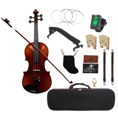 Astonvilla AV 901 Professional Handmade Violin Set with Spruce Panel and Complete Components