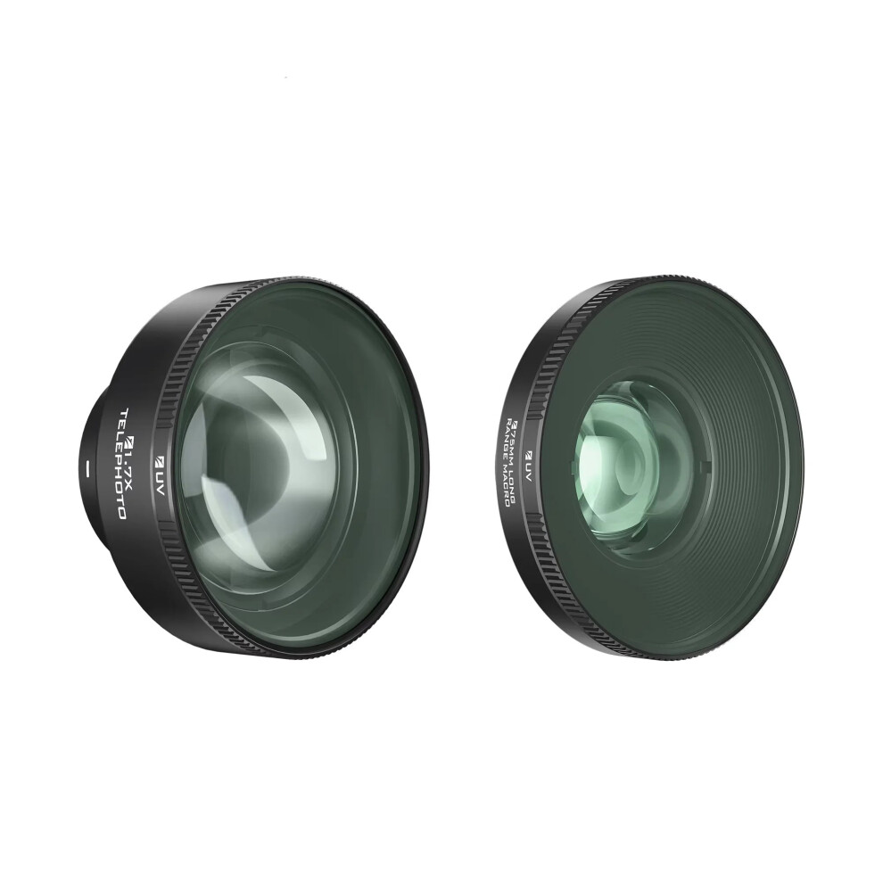 Freewell Custom Lens Kit For Sherpa Samsung Series: 1.7X Anamorphic, Telephoto, Macro & Wide Angle Lenses (2-Pack) 726085001373