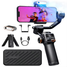 iSteady M6 & XE 3-Axis Handheld Gimbal Stabilizer with Magnetic Fill Light & Selfie Tripod for Smartphone Video Lighting