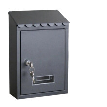 Rust-Proof Metal Mailbox with Large Magazine Storage for Home or Gate
