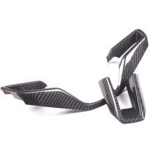 Porsche 911 Taycan 2019-2023 Dry Carbon Fiber Steering Wheel Button Frame Cover Trim Kit