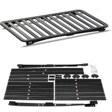 Premium Roof Rack & Ladder Kit for Toyota FJ Cruiser - Durable Luggage Platform & Exterior Modification Accessory