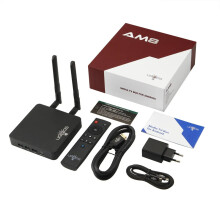 Ugoos AM8 Pro TV Box - Amlogic S928X, Android 11, 4GB/32GB or 8GB/64GB, AV1, CEC, HDR, WiFi 6E, 1000M, OTG, BT5.3