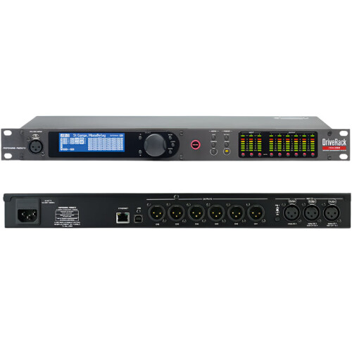 PA2 VENU360 2-In/6-Out Stage Audio Processor with Original Software - Pro Audio Driver Rack for Professional Speaker Systems