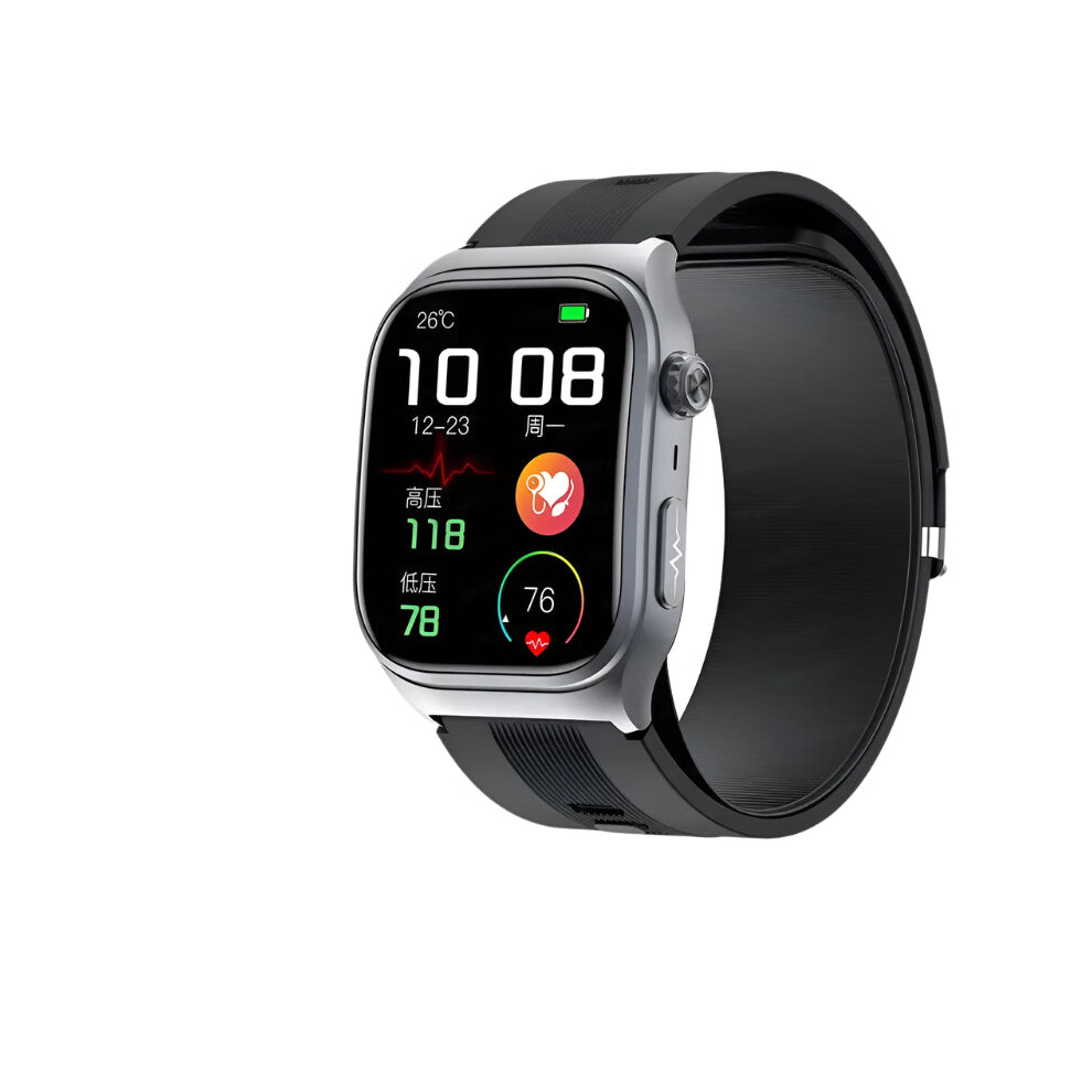 2025 Advanced Health Monitoring Smartwatch with Medical-Grade Blood Pressure & Blood Glucose Tracking