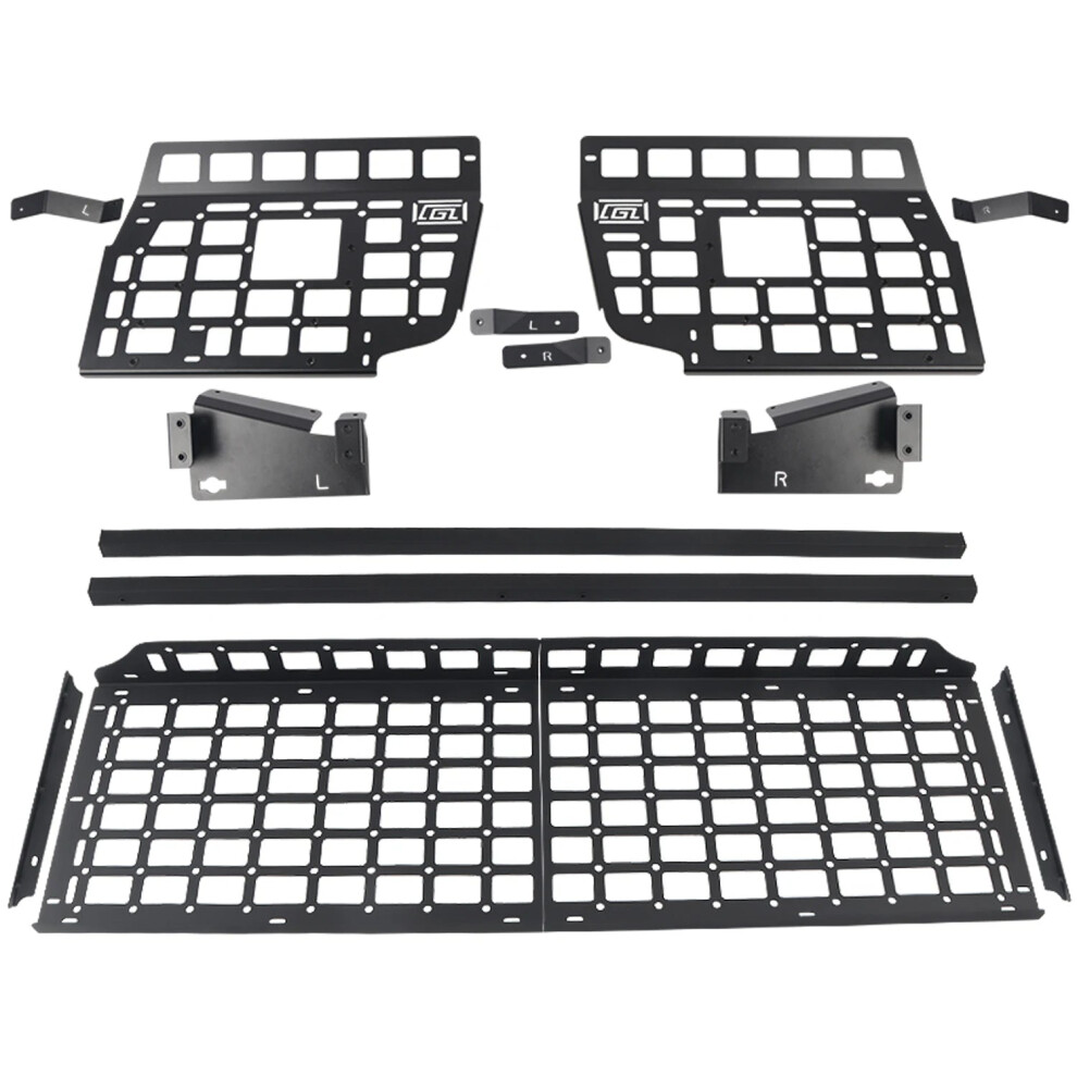 Jetour Traveller 2023-2024 Modular Rear Trunk Molle Storage Panel & Luggage Shelf Carrier 744110460148