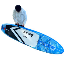 Zray Evasion E10 Inflatable Stand-Up Paddle Board - 297x76x13cm, Lightweight SUP Surfboard for Kids, All-Around Water Sport Adventure