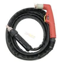 High-Precision 5m/16ft HF Pilot Arc Plasma Torch with Central Connector - Air-Cooled Manual Plasma Cutting Machine