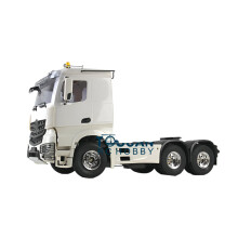 Toucan 3-Axle Low Top RC Tractor Truck - Remote Control Construction Vehicle Toy for Boys with Trailer