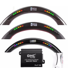 Universal LED Speed Shift Steering Wheel Module Kit with Scrolling Lights for BMW, Mercedes-Benz, Audi, and Volkswagen Models