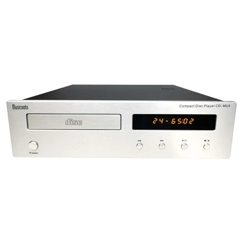 mu3 High-End Professional HiFi CD Player with USB Lossless Decoding and CS4398 DAC