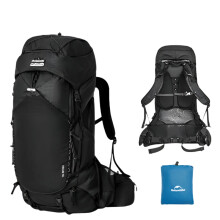 Naturehike 70L Rainproof Hiking Backpack with Rain Cover - Versatile Outdoor Knapsack for Climbing, Travel, and Camping