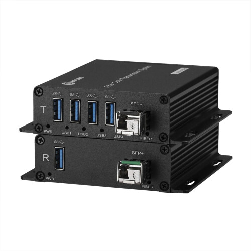 High-Speed USB 3.0 Fiber Optic Extender Converter for Enhanced Connectivity