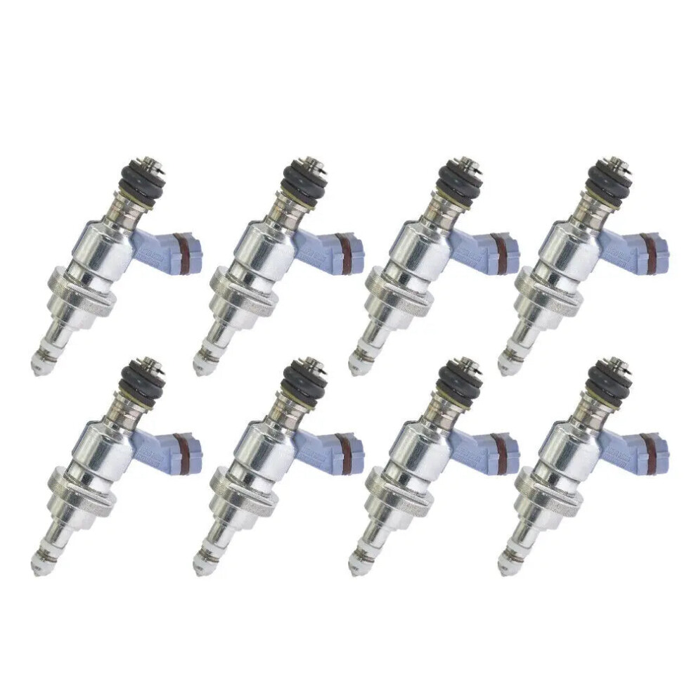 8-Piece Fuel Injector Set For 2007-2013 Lexus Ls350/Ls460/Ls600 & Gs Series - Compatible With 3.5L & 4.6L Engines (Part No. 23250-31030) 744759650153