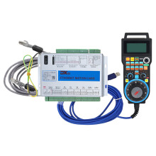 XHC Ethernet CNC Kit: 3/4/6 Axis Mach3 Motion Control Card with 2000kHz Frequency, Wired Electronic Handwheel & Digital Display MPG