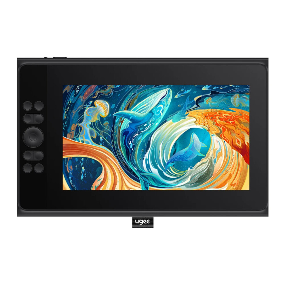 Ugee Ue12 Plus 11.9 Drawing Tablet Monitor With 147% Srgb, Scroll Wheel & 8 Shortcut Keys For Pc, Mac, & Android 726084202979