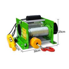 Heavy Duty 1 Ton German Style Electric Hoist with Wireless Remote Control - 220v/380v Fast Lift Crane